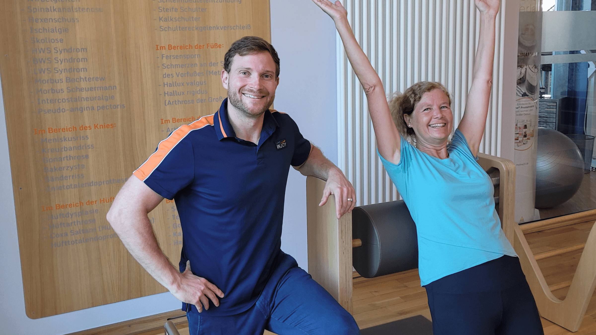 Rückentraining im INJOY Fitnessstudio Emmendingen