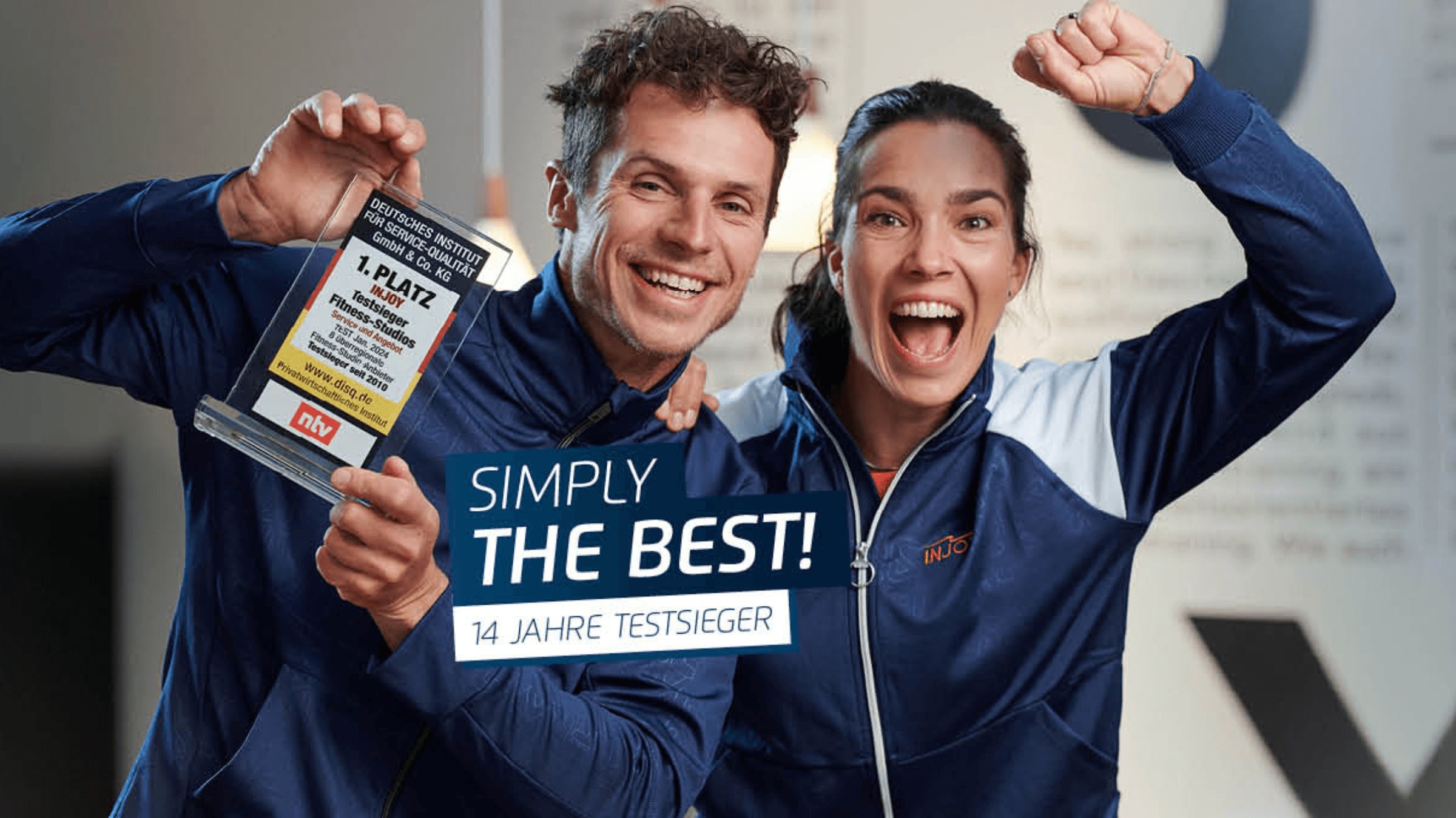 INJOY Fitnessstudio Hassfurt - seit 14 Jahren Testsieger!