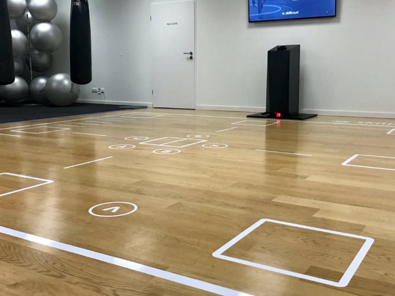 Der Skillcourt im INJOY Fitnessstudio Hassfurt.