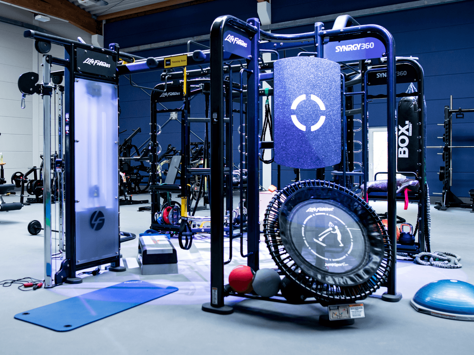 Ein Ffunktionelles Training Tower im INJOY Fitnessstudio Rudolstadt
