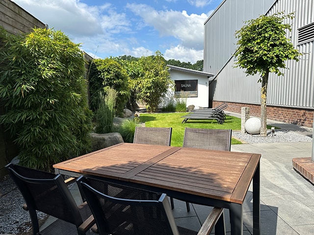 Sauna des INJOY Fitnessstudios Lohne