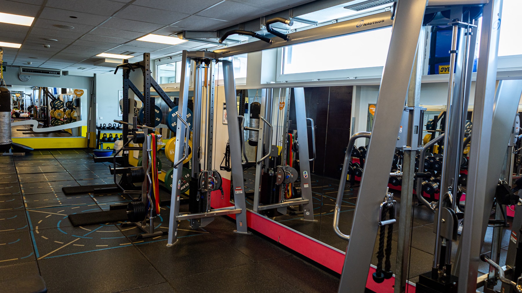 Krafttraining im INJOY Fitnessstudio Gym & Swim Giessen