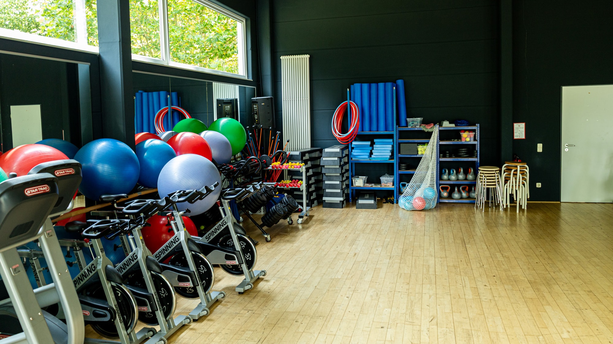 Kursraum im INJOY Fitnessstudio Gym & Swim Selm