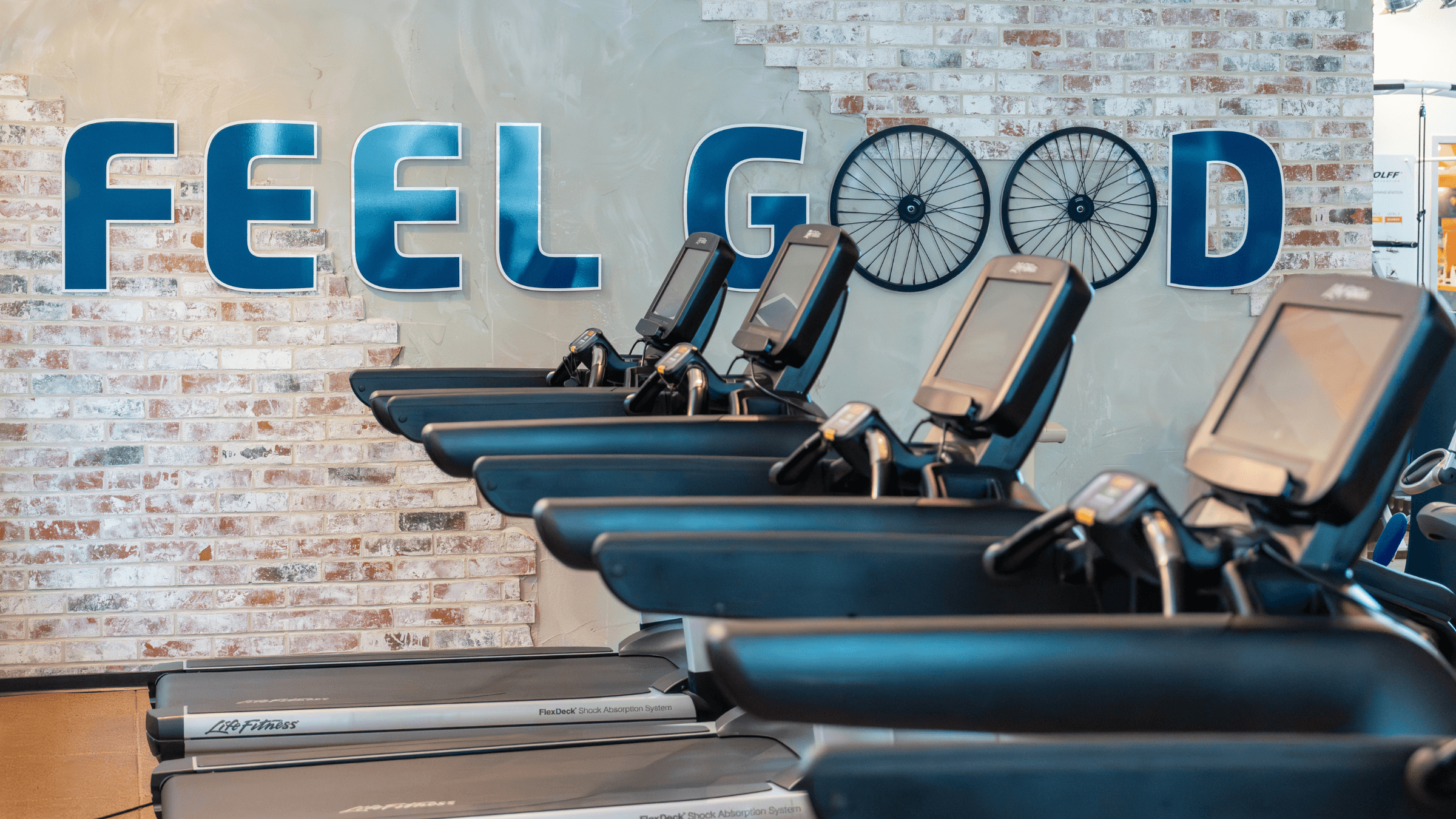 Laufbänder im INJOY Fitnessstudio Berlin Steglitz.