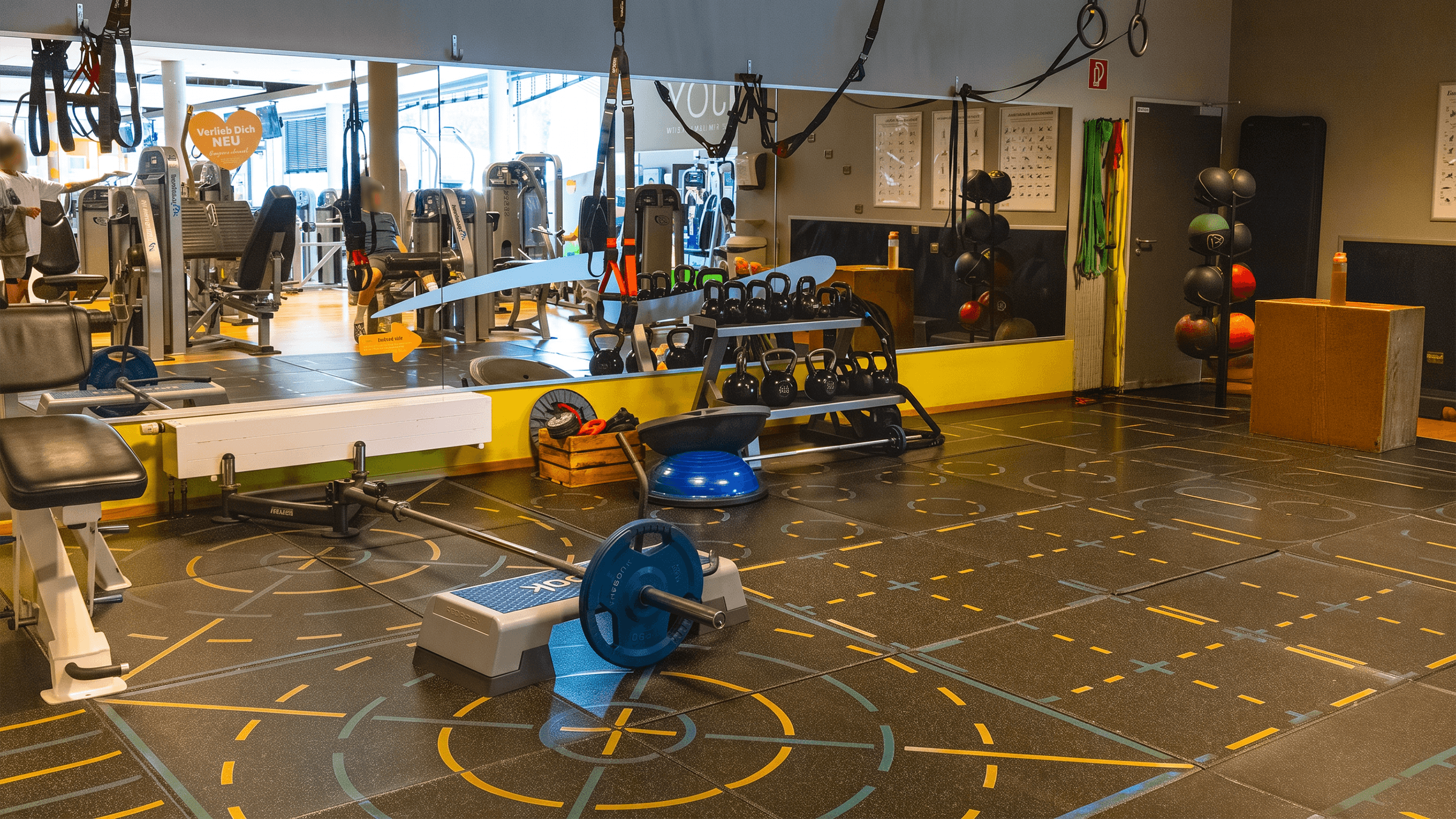 Krafttraining im INJOY Fitnessstudio Gym & Swim Hagen